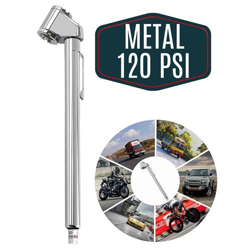 Turk Metal Kasalı 120 Psi Lastik Hava Ölçme Saati