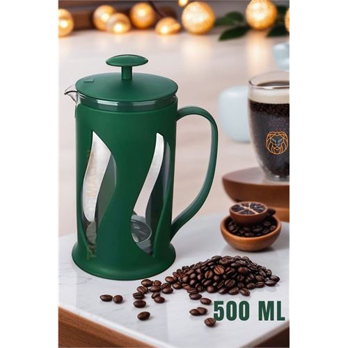 French Press 500 Ml YEŞİL