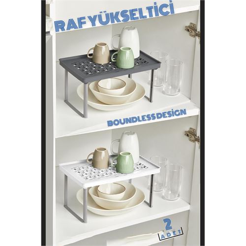 Dolap İçi Raf Yükseltici 2 ADET Boundless Design