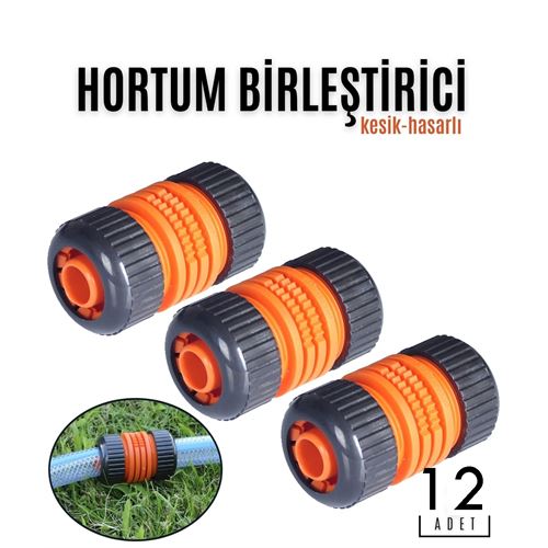 12 ADET Hortum Birleştirici Aparat 718852 Toptan Paket