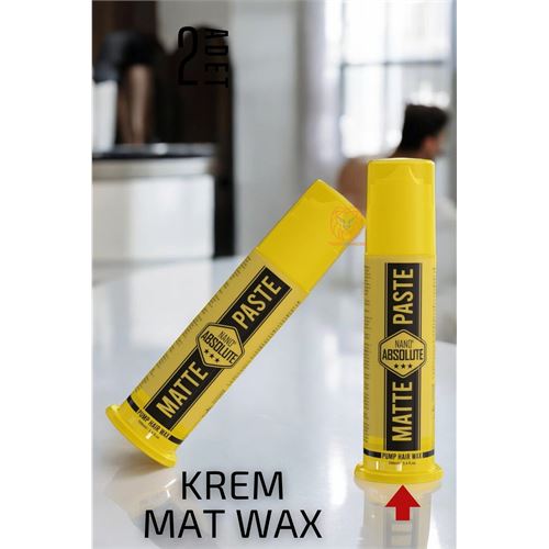 4 ADET Tüplü Mat Wax Matte Paste Wax Absolute Professional 720801 Toptan Paket