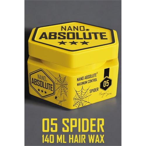 4 ADET Saç Wax Spider Hair Wax Orta Sert ve Mat Absolute Professional 720012 Toptan Paket