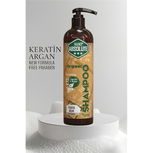 Organic Argan Keratin Nano Saç Şampuanı Absolute Professional