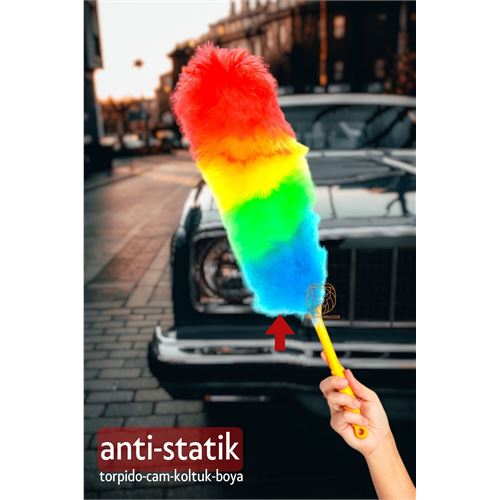 4 ADET Anti-Statik Toz Alma Püskülü Torpido Koltuk Kaporta Toz Alma Püskülü 720794 Toptan Paket