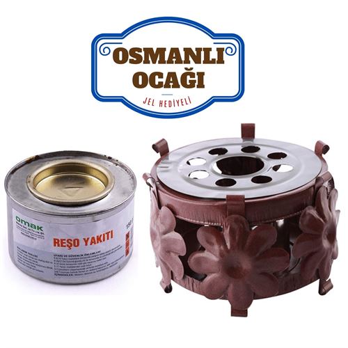 4 ADET Reşo Yakıtlı Osmanlı Ocağı 200 ml 423332 Toptan Paket