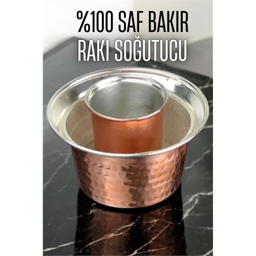 Bakır Rakı Soğutucu