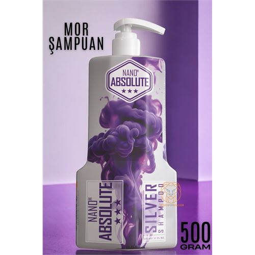 Turk Silver Mor Şampuan 500 ML Absolute Professional