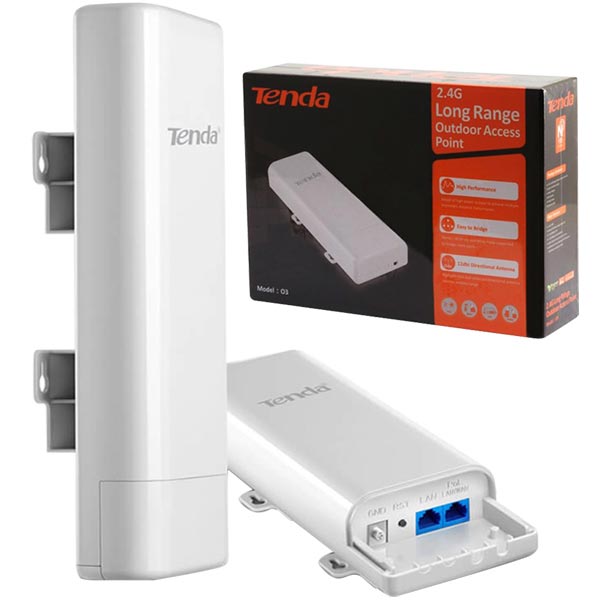 TENDA O3 5 KM MESAFE 150 MBPS DIŞ MEKAN ACCESS POINT (4767)