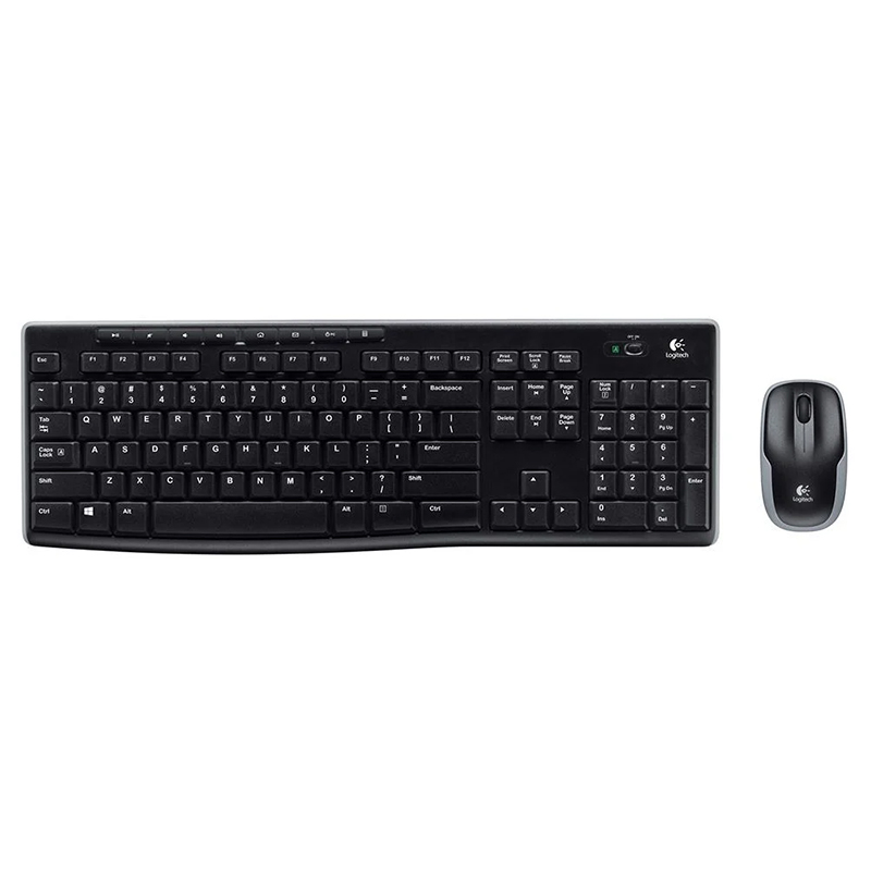 LOGITECH MK270 SİYAH KABLOSUZ Q KLAVYE SET (4767)