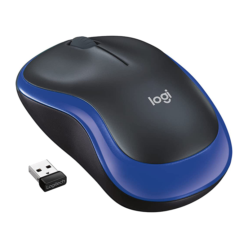 LOGITECH M185 MAVİ KABLOSUZ MOUSE (4767)