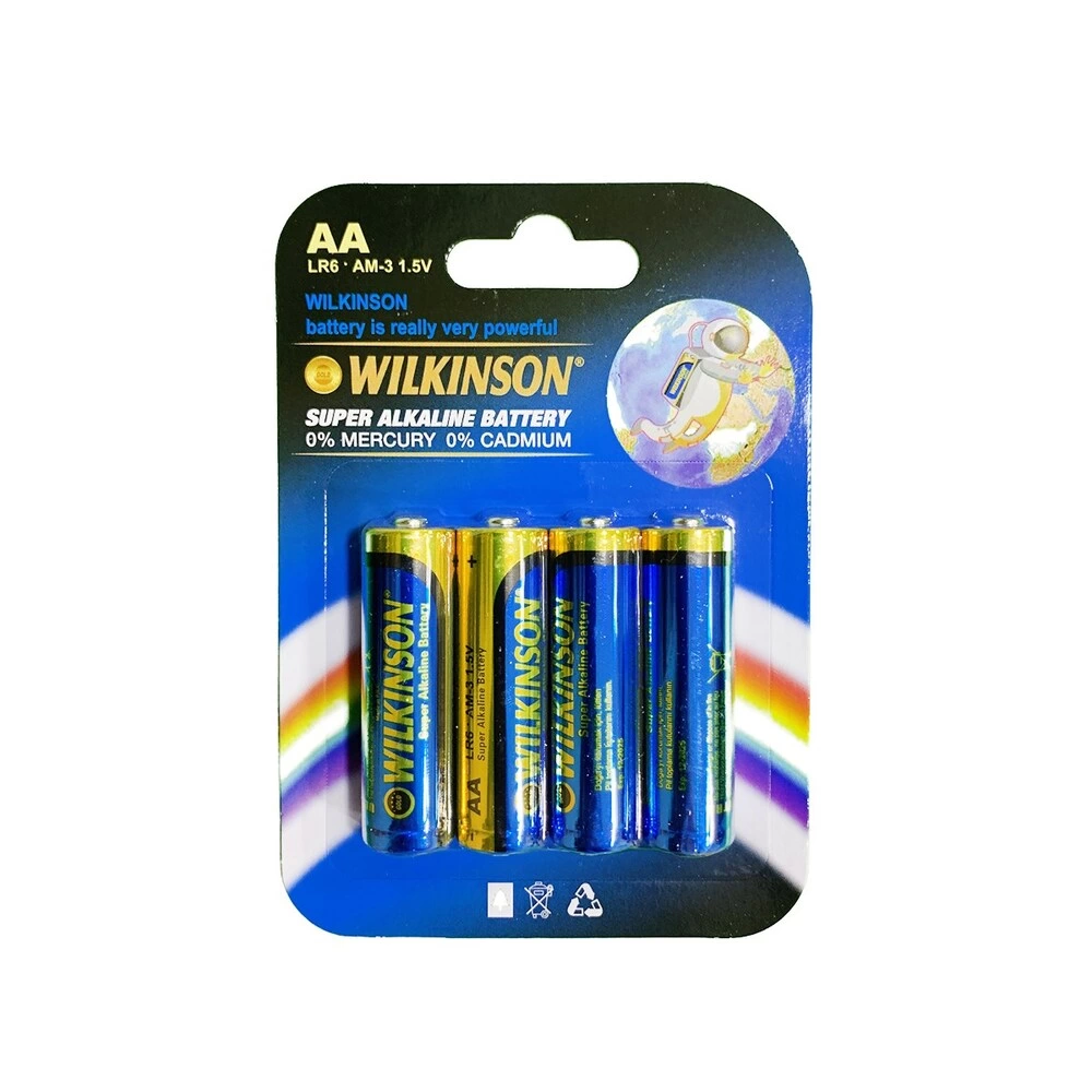 Wılkınson Aa Lr6 Am-3 4'lü 1.5 V Süper Alkalin Kalem Pil