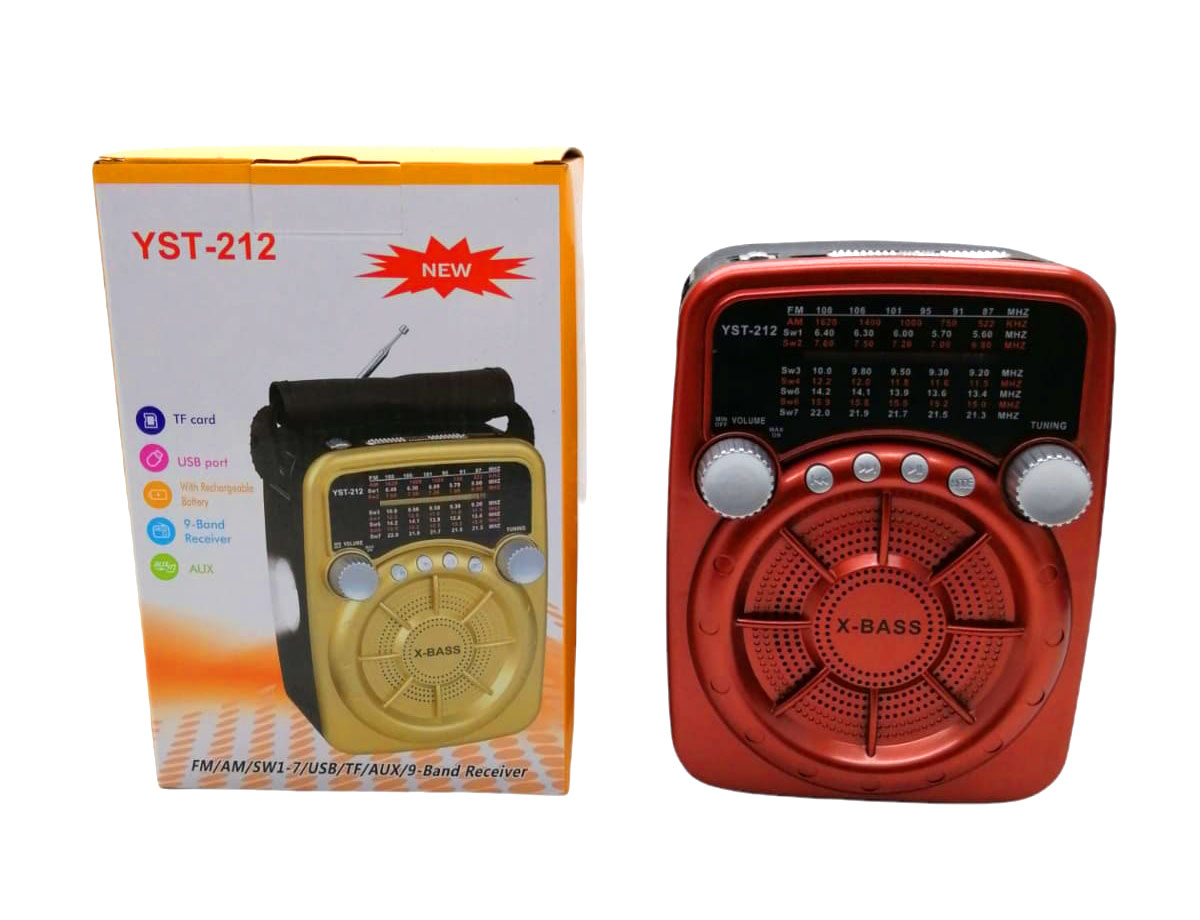 YST-212 SD/USB/FM NOSTALJİ BLUETOOTH SPEAKER PL-4151 (4767)