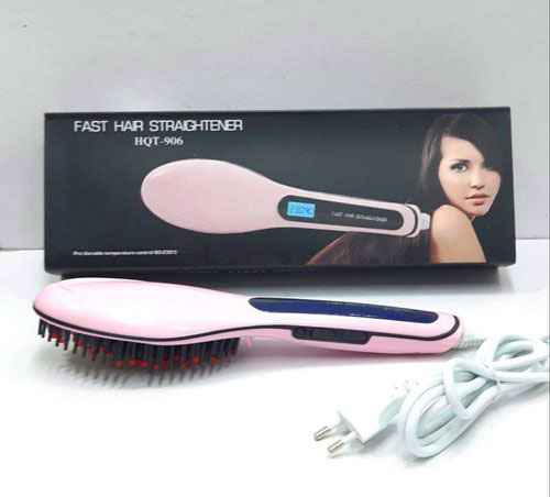 FAST HAIR STRAIGHTENER HQT-906 DERECE GÖSTERGELİ SAÇ DÜZLEŞTİRİ (4767)