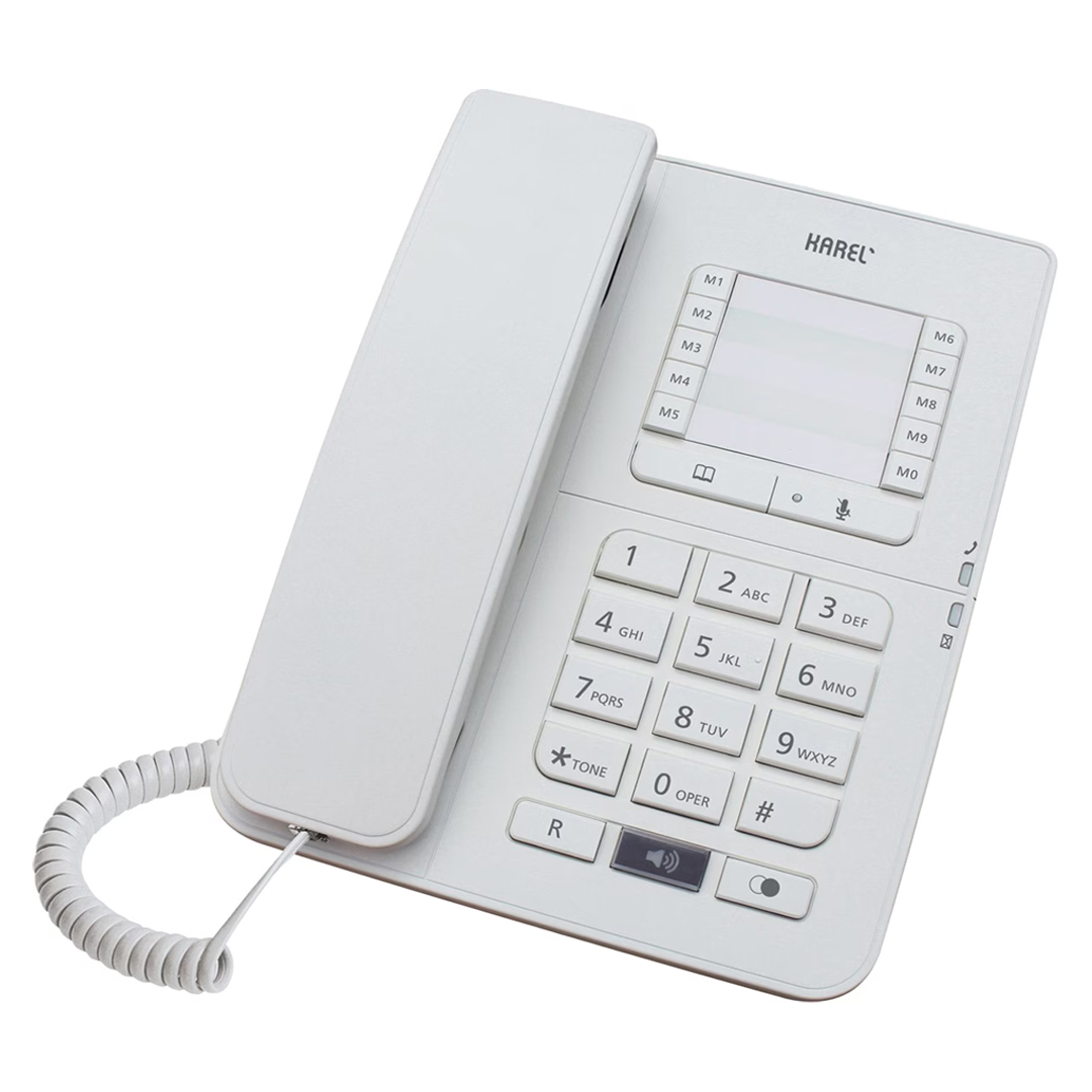 KABLOLU EKRANSIZ MASAÜSTÜ TELEFON TM-142 (4767)