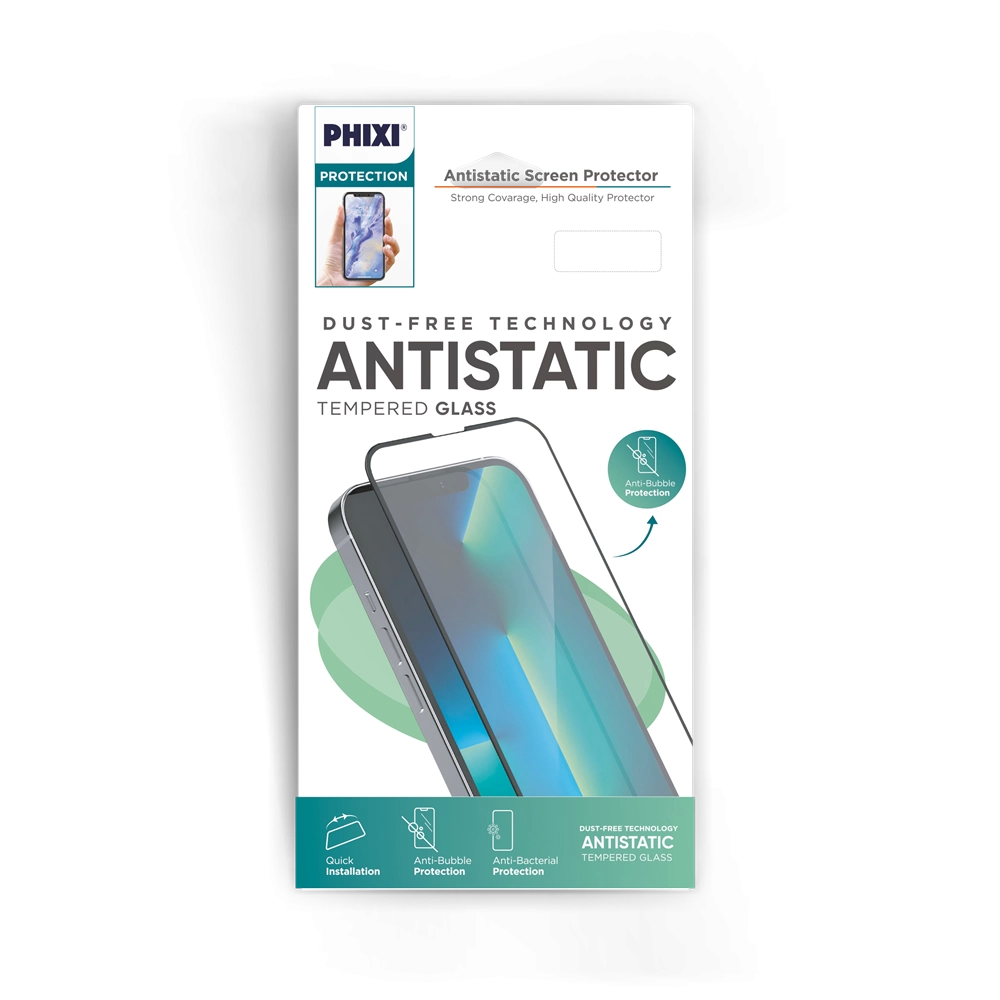 Antistatic İphone 14 Plus Cam Ekran Koruyucu