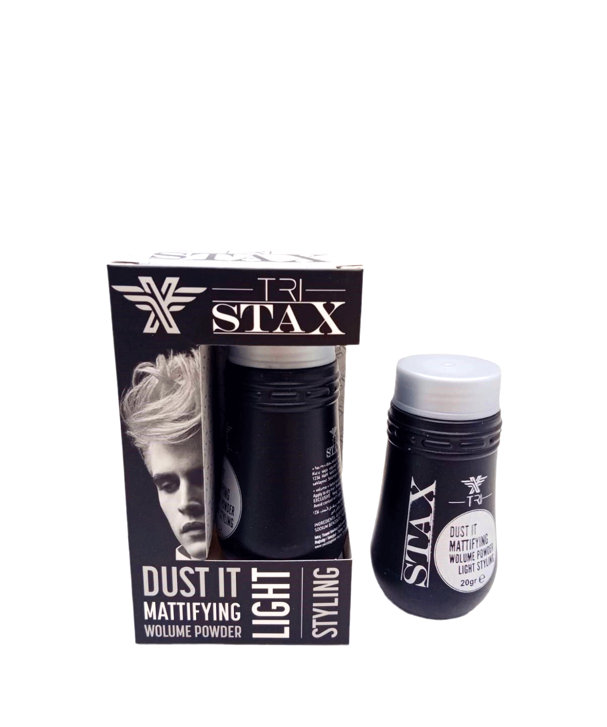 STAX WAX LIGHT PUDRA SİYAH KUTU SAÇ ŞEKİLLENDİRİCİ 20GR (4767)