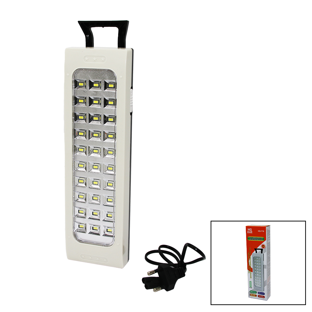 30SMD LED LAMBA IŞILDAK FENER FİŞ ŞARJLI - KULPLU (4767)