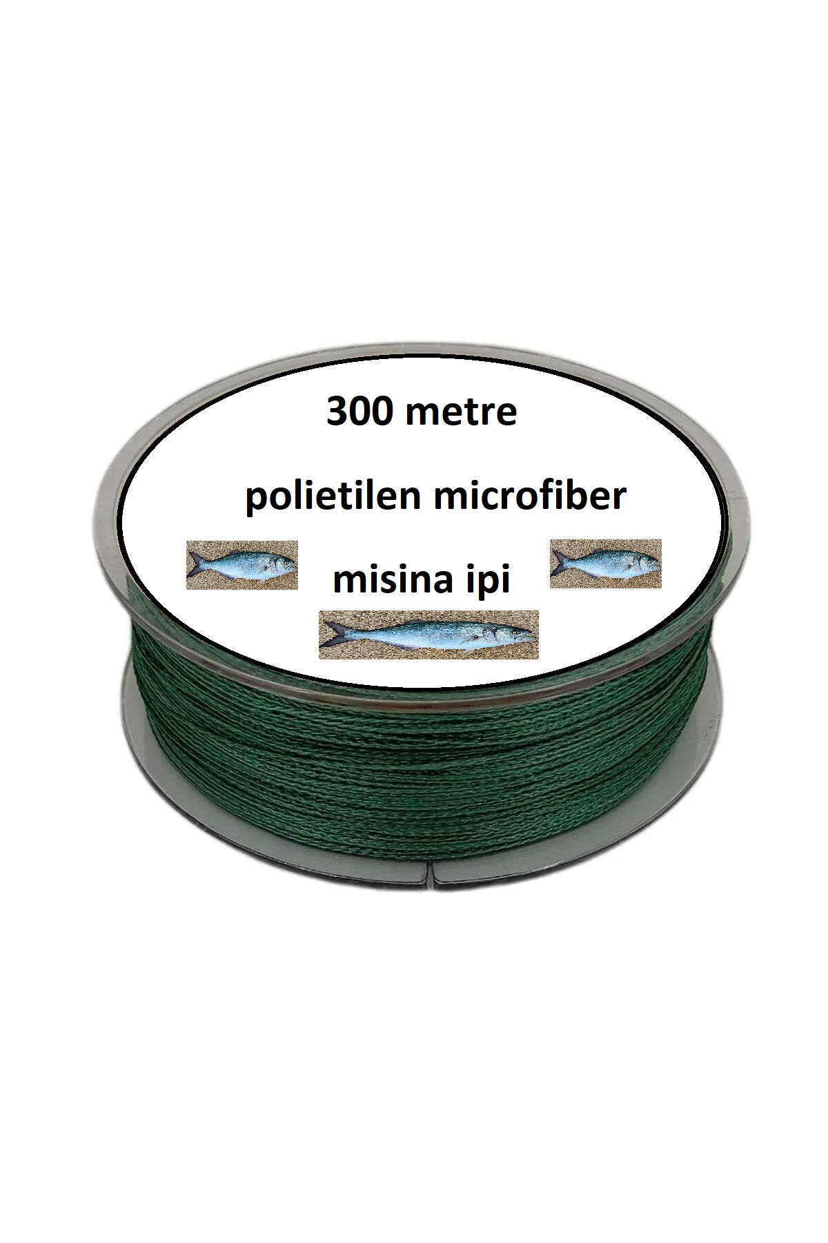 Misina 300m Polietilen Microfiber 2.0 Ip Misina Yeşil