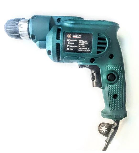 MDD-014 ELECTRIC DRILL SIKMA VİDALAMA MATKAP MAVİ 700W 10MM (4767)