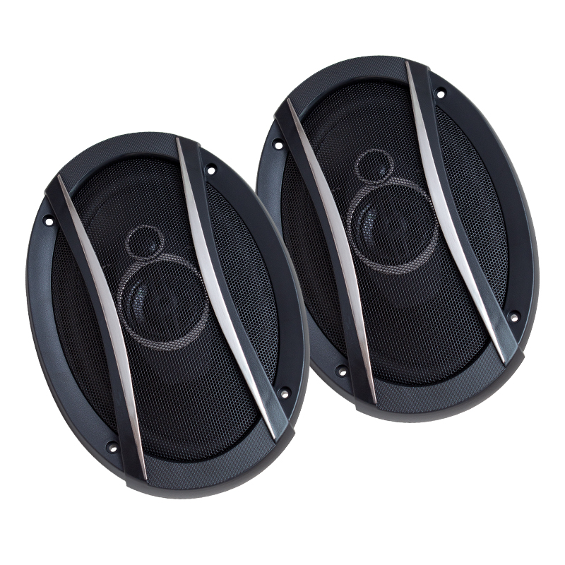 LEONE HR-6935TW 1250 WATT 6 X 9 OVAL HOPARLÖR KAPAKLI ÇİFTLİ TAKIM FİYAT (4767)