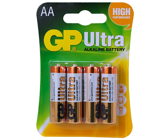 GP 15AU ALKALİN 1.5V AA KALEM PİL (4LÜ) PAKET FİYAT (4767)