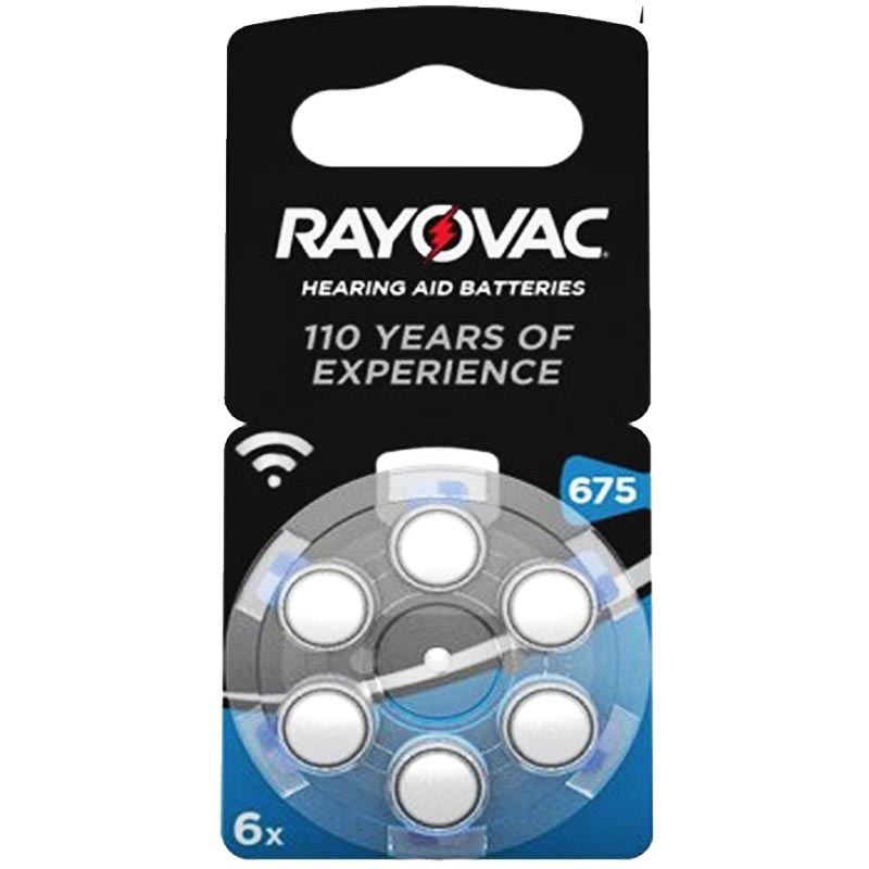 RAYOVAC 675 NO KULAKLIK PİLİ 6Lİ PAKET FİYAT (4767)