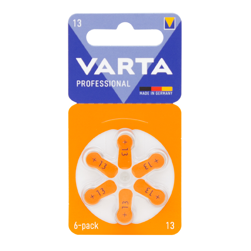 VARTA 13 NO KULAKLIK PİLİ 6LI PAKET (4767)