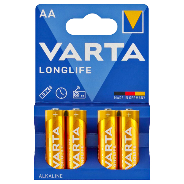 VARTA LONGLIFE POWER ALKALİN AA KALEM PİL 4LÜ PAKET FİYAT (4767)