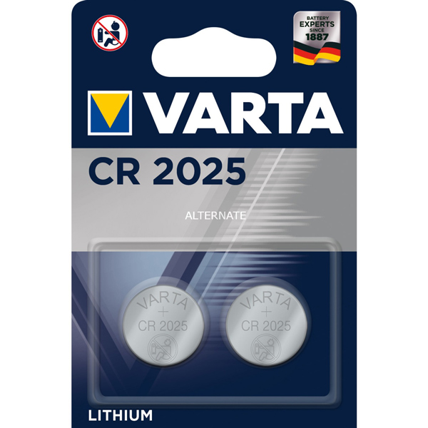 VARTA CR2025 LİTYUM PİL 2Lİ PAKET FİYAT (4767)