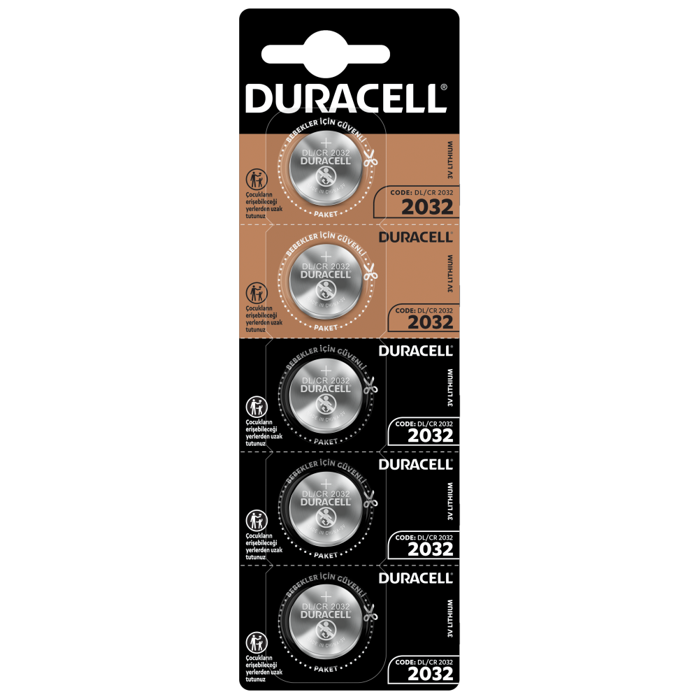 DURACELL 2032 PARA PİLİ 5Lİ KART (4767)