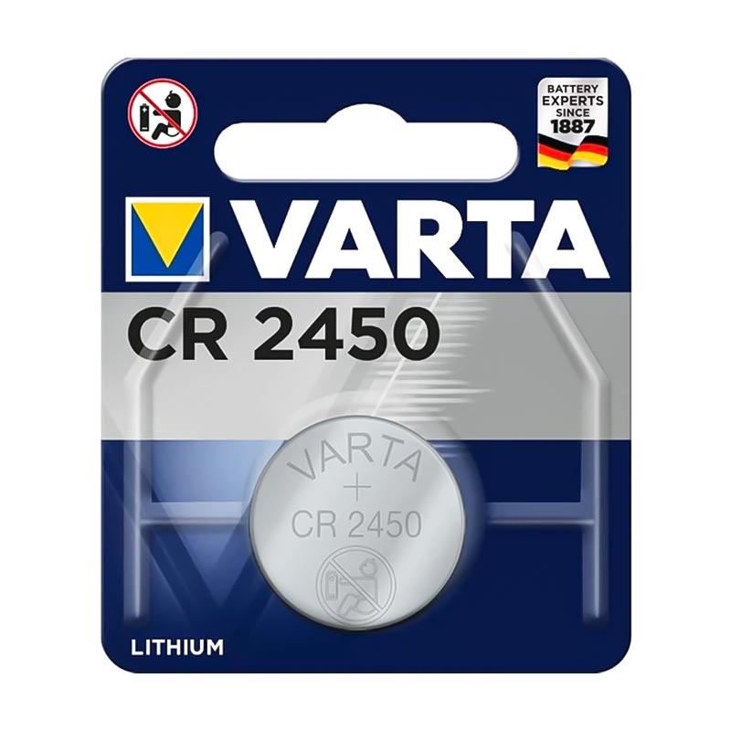 VARTA CR2450 3 VOLT LİTYUM PİL TEKLİ (4767)