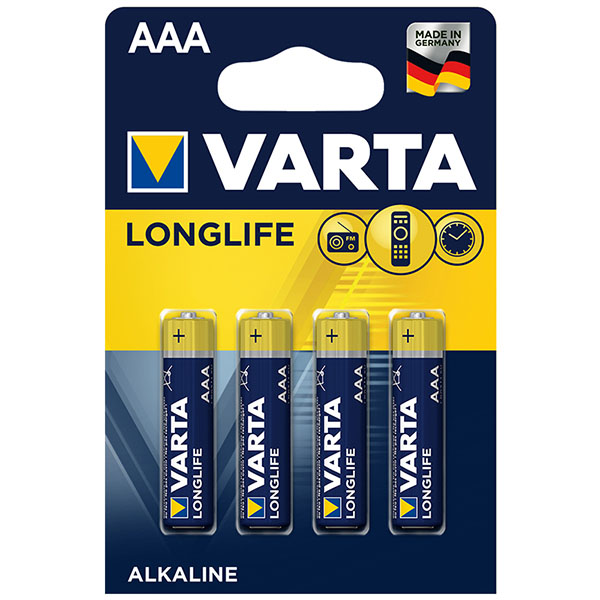 VARTA LONGLIFE POWER ALKALİN AAA İNCE KALEM PİL 4LÜ PAKET FİYAT (4767)