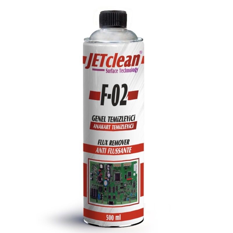 JETCLEAN F-02 500 ML FLUX ANAKART TEMİZLEME SPREY (4767)