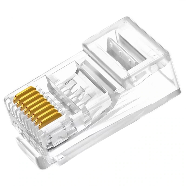 EZ RJ45 CAT5/CAT6 AÇIK UÇLU SOKET 8P/8C ELEKTROMER (100LÜK PAKET) (4767)