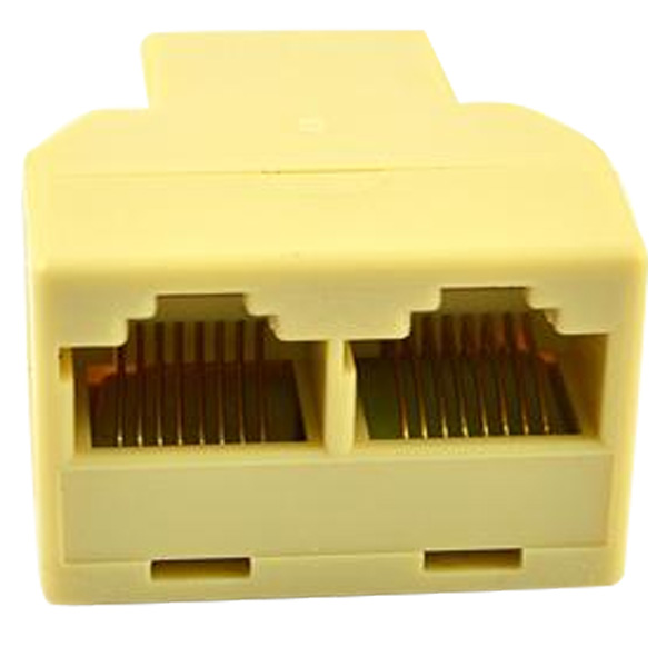 RJ 45 1 DİŞİ / 2 DİŞİ ÇEVİRİCİ 8P8C (DAĞITICI-ÇOKLAYICI) (4767)