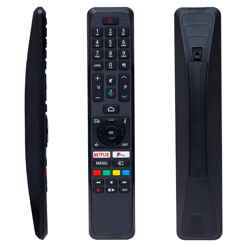 VESTEL RC 43161 NETFLIX-PLAY-MİKROFON TUŞLU SES KOMUTLU LCD-LED TV KUMANDA (HRM1857) (4767)