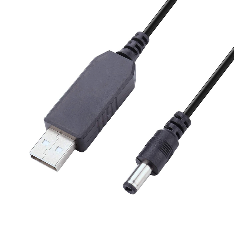 USB TO DC 5.5*2.5 MM UÇLU 9 VOLT 1 AMPER 5 VOLTU-9 VOLTA ÇEVİRİCİ ADAPTÖR (4767)