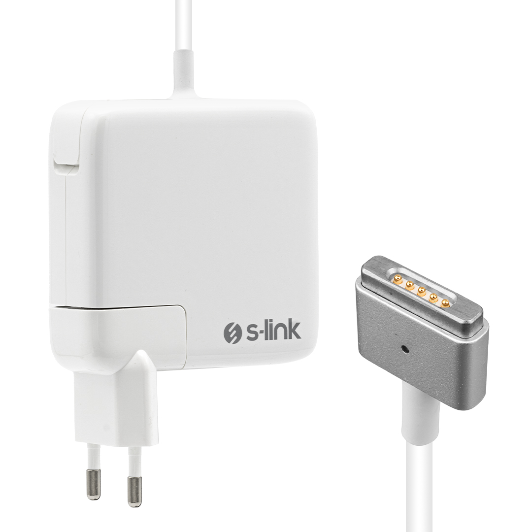 S-LINK SL-NBAM11 14.85- 3.05 VOLT MAGS 2.0 APPLE NOTEBOOK ADAPTÖR (4767)