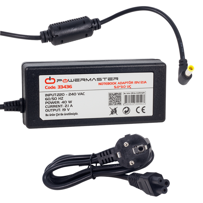 NOTEBOOK ADAPTÖR SAMSUNG 19V/2.1A 5.0*3.0 UÇ (4767)