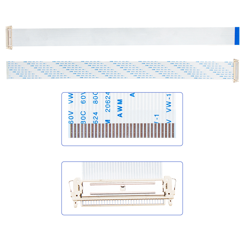 AWM 20706 30 PİN LVDS FLEXİ KABLO HD READY DÜZ DÜZ 3.1CMX40CM SOKETLİ (4767)