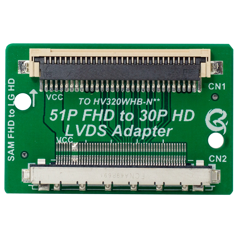 LCD PANEL FLEXİ REPAİR KART 51P FHD TO 30P HD LVDS TO FPC SAM FHD TO LG HD QK0807B (4767)