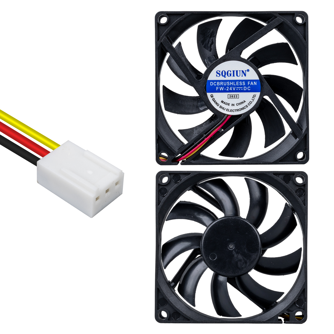 IC-216A 80X80X15MM 24 VOLT 3 PİN FIRÇASIZ DC FAN (4767)