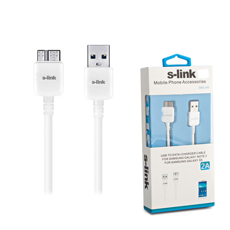 S-LINK SMG-495 NOTE3 DATA+ŞARJ KABLOSU (4767)