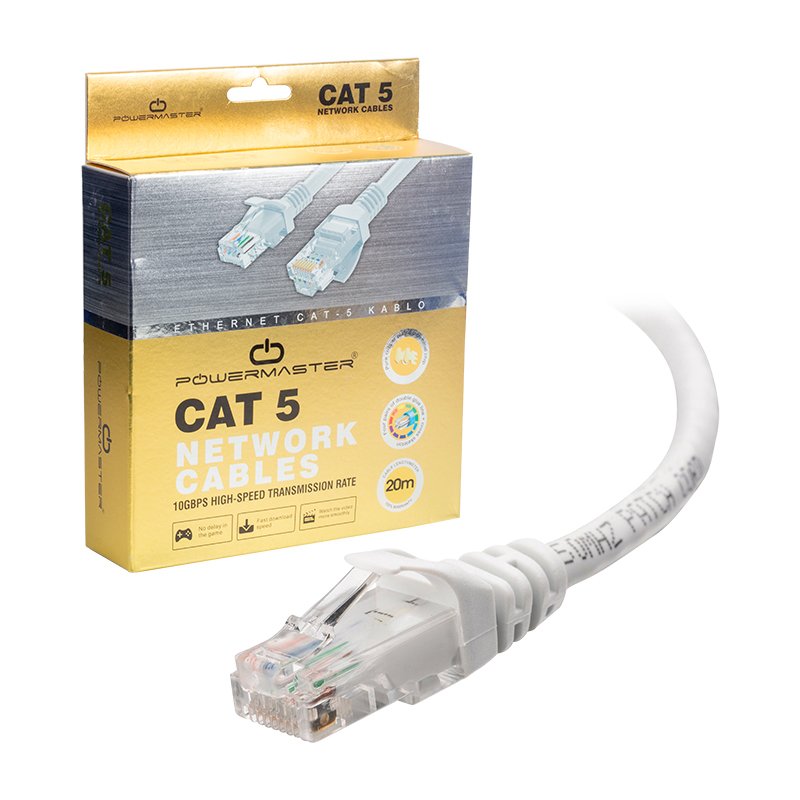 KABLO.CAT5 20 METRE GRİ KUTULU (4767)