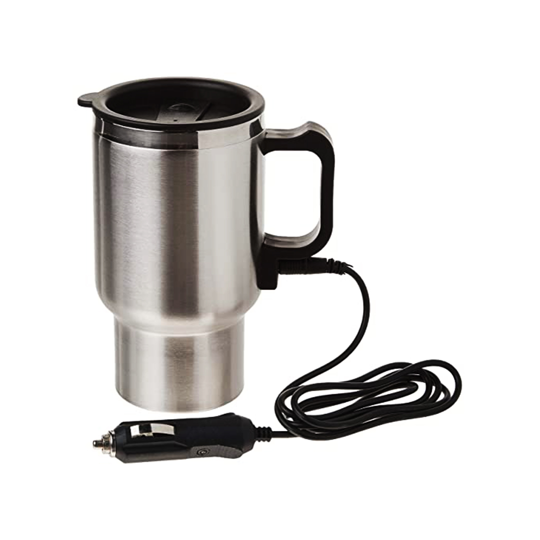 ARAÇ - OTO- 12V ÇELİK BARDAK KETTLE SU ISITICISI ÇAKMAKLIK FİŞLİ (4767)