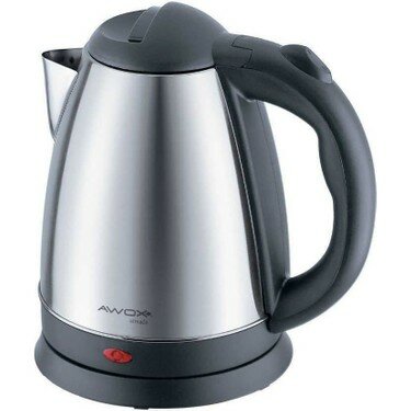 AWOX ARMADA ÇELİK KETTLE 1.8LT MENTEŞE KİLİT İNOX KAPAK 360° DÖNEBİLEN GÖVDE OTOMATİK KAPANMA (4767)