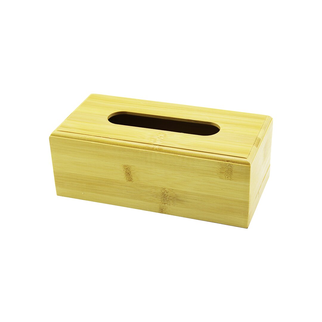 AHŞAP BAMBU PEÇETELİK KUTU 11.5X23CM (4767)