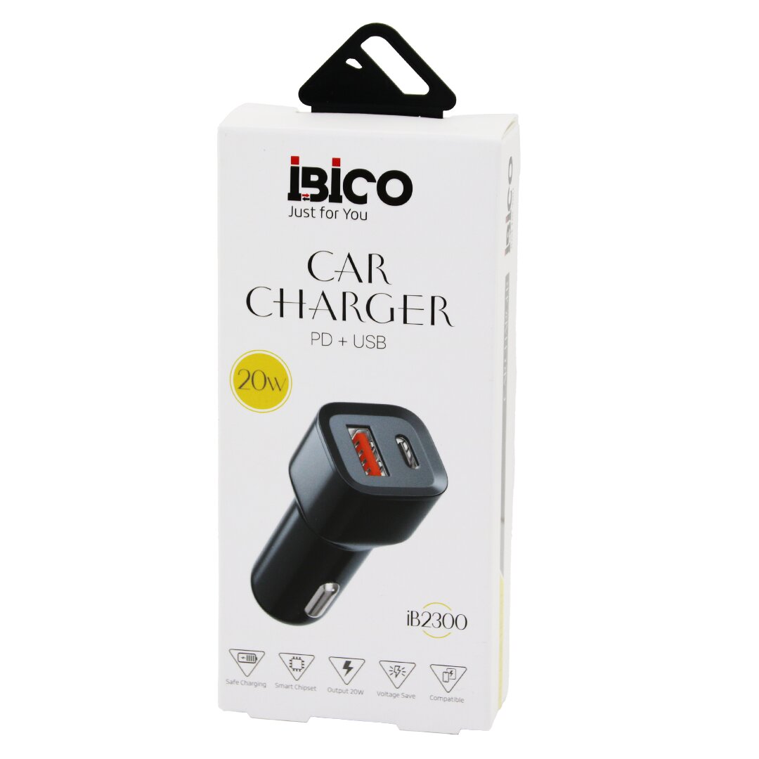 CAR CHARGER PD + USB OTO - ARAÇ ÇAKMAKLIK ŞARJ BAŞLIK 3.0 A 20W (4767)