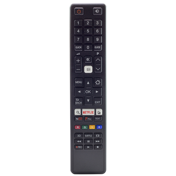 TOSHIBA CT-8069 NETFLIX*YOUTUBE TUŞLU SİYAH LCD/LED TV KUMANDA (4767)