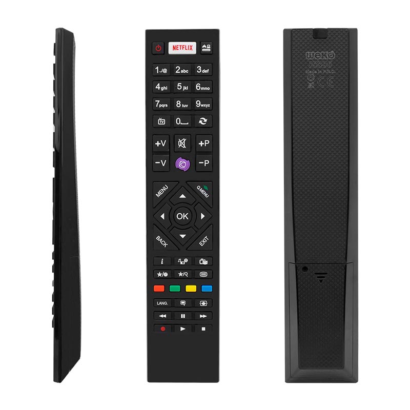 VESTEL RC4880 NETFLIX TUŞLU YENİ MODEL MOR TUŞLU LCD-LED TV KUMANDA (4767)